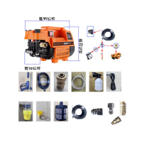 【高壓清洗機】2號洗冷氣套裝組+K100清洗機(110V可調壓全自動洗車機 洗地機 洗紗窗 洗冷氣 洗洗衣機)