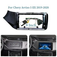 AUTODAILY 9 Inch Car Frame Adapter Canbus Box For Chery Arrizo 5 EX 2019-2020 Android Radio Dash Panel