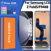 New Super AMOLED For Samsung Z Fold5 Display Touch Screen For Samsung Z Fold 5 F946B F946B/DS F946U F946N LCD
