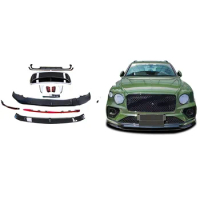 Auto Parts Carbon Fiebr Front Lip Rear Diffuser Tail Exhaust Speed Style Small Body Kit For Bentley Bentayga Bodykit