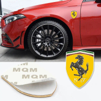 [COD] Pelekat Kereta Ferrari Pelekat Logam Personaliti Kereta Untuk Ferrari SP1 812 F40 F12TDF SF90 