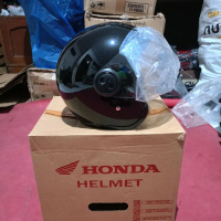Helm Scoopy Hitam All Size Original Honda Kualitas Terbaik untuk Pengguna Motor Helm Honda Terbaik