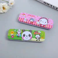 Metal pensil Case - Cute Animal Design Tin Box untuk Fountain pen, bekalan pejabat & sekolah, kotak