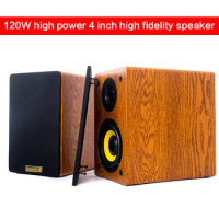 120W 4 Inch High-power High-fidelity Speaker Home HIFI Fever Passive Audio Home Theater Bookshelf Desktop Surround Speakers
