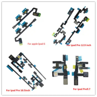 New High Quality Power On Volume Button Switch Flex Cable Replacment for apple iPad6 pro9.7 pro10.5 Pro12.9