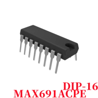 [1PCS] 100% New MAX691ACPE AX691ACPE DIP-16 Chip