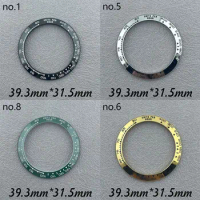 39.3mm*31.5mm Watch Bezel Tilting Surface Ceramic Inserts Diver's Watch Replacement Parts Watch Accessories Watch Repair Parts