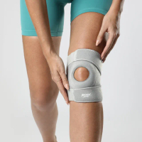 【灰熊厲害】專業級半月板可調式護膝-超值2只(運動護膝 髕骨護膝 護具)