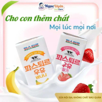 Mua ngay kẻo hết Sữa Đạm Sạch Lotte Pasteur dâu, chuối của Tập Đoàn Lotte Hàn Quốc shopbibicare