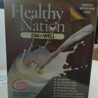 Healthy Nation DM Well – Vanilla (25g x 10 Sachet) Susu formula khas  diabetes dan pra-diabetes!