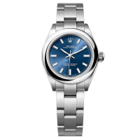 ROLEX 最新款勞力士 亮眼藍面 276200 蠔式恆動腕錶 28mm