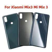 For Xiaomi Mix3 Mi Mix 3 Back Battery Cover Housing Door Ceramic Panel Rear Case Lid with NFC Phone Shell Parts