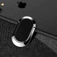 iRing Spinner Magnetic Smartphone Holder - Aman dan Nyaman, Model Minimalis IH Hitam