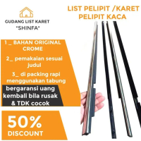 KARET PELIPIT KACA LUAR/PELIPIT PINTU KACA VIOS GEN2 THN 2009-ORIGINAL