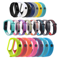 1/2/10pcs Strap For Xiaomi Mi Band 3 4 5 6 7 Sport Wristband Silicone Bracelet for Mi Band 3 4 Replacement Straps For Mi Band 6