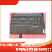 5CB1H18356 Gray Laptop Brand New Original Top Cover Upper Case for Lenovo Legion 5 Pro 16ARH7 SG INT Style AP2DH000200