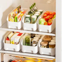 Plastic Kitchen Storage Box Large Capacity Multipurpose Sundries Storage Portable Space Saver Organizer Container Household