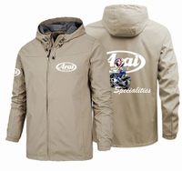 ขายร้อน ARAI Men 'S Waterproof Motorcycle Jacket Car Jacket Motorcycle Hooded Coat Men 'S Outdoor Coat Windbreaker Windproof S