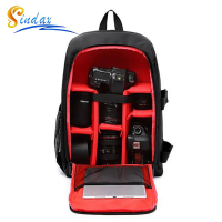 กระเป๋าเป้สะพายหลัง DSLR กันน้ำ DLSR Photo Bag Multi-Functional Outdoor Camera Bag Backpack Case For Nikon Canon DSLR Bag Big