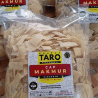 Kerupuk BAWANG TARO KOTAK JARING Cap Makmur 250gr Mentah Putih Renyah Gurih Enak Murah Halal Camilan