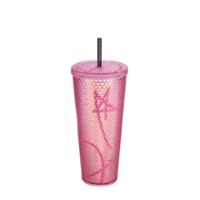 STARBUCKS BLACKPINK 24OZ BLING TOGO COLD CUP PINK