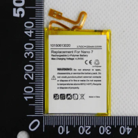 30pcs/lot Replacement Battery for Apple iPod Nano 7th Gen 3.7V Li-Polymer Rechargeable Battery