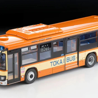 Tomytec 1:64 TLV N245 A/B/C/D Isuzu Erga Bus Limited Edition Simulation Alloy Static Car Model Toy Gift