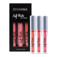 [SIVANNA - Date 2026] Set Son Kem Lì 3 Cây Sivanna Soft Matte HF359 Set D