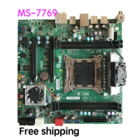 Suitable For Lenovo X700 MS-7769 Desktop Motherboard MS-7769 Rev：1.1 X79 LGA 2011 Mainboard 100% tested fully work Free Shipping