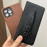 Magnet Genuine Leather Skin Flip Wallet Book i Phone Case On For iphone 11 12 13 14 15 Pro Max Plus 15ProMax ProMax i12 256/512