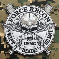 US MARINE CORPS SEMPER FI USMC Patch THE Department of NAVY SEAL NSWDG  DEVGRU MILITARY PATCH