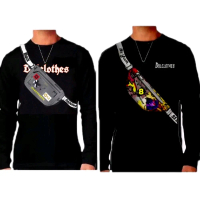 Koas waistbag Pocket Tshirt Unisex Pria wanita Dulclothes x - Baju Kantong 3D - Kaos Tas Selempang H