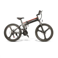OEM Cargo Electric Tricycle 26 Inch Folding Electric Mountain Bike Customized 48V Lithium Battery Mountain Bicycles custom