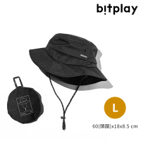 【bitplay】Wander Pack 隨行寬帽 L-黑色(戶外 輕便 露營 防水 機能 輕便 防風 健走 縱走 防寒 情人節)