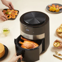 4.5L Air Fryers Without Oils Automatic Intelligence Electric Air Pan Multifunctional Air Fryer Oven Airfryer Accessories Kitchen