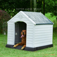 Large Accessories Dog House Outdoor Waterproof Dog House Camping Habitats Casa Para Perros Grande Dog Crate Furniture YN50DH
