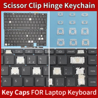 Replacement Keycaps Scissor Clip Hinge For HP ProBook 445 440 G8 G9 645 640 G8 G9 key caps keyboard Keychain