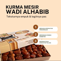 Kurma Wadi Al Habib 1 Kg Kurma Sukari Mesir