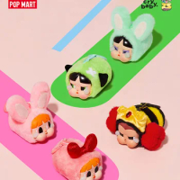 Popmart Crybaby X The Powerpuff Girls Series Plush Blind Box Mystery Box Toys Doll Cute Anime Figure Ornaments Gift Collection