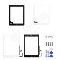 LCD Outer Touch Screen for IPad Air1 IPad 2345 Digitizer Front Glass Display Touch Panel Replacement A1474 1395 1822 1893 1458