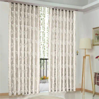 Tan Curtains 84 Inches Long 2 Panels Tulle Drape Door Panel Window PCS Vines 2 Curtain Insulated Window Coverings for Winter