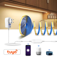 Tuya Wifi Led Strip DC12V Smart Home Voice Control Dimmable Led TV Backlighting Kitchen Bedroom Lamp Wok With Alexa Google Home