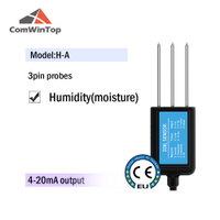 ความชื้นในดินอุณหภูมิความชื้น EC PH NPK Sensor พร้อมอุปกรณ์เสริม4-20mA 0-5V เอาต์พุต RS485