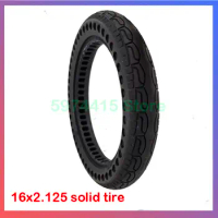 16 inch solid tire for bicycle &amp; mountain bike 16x2.125 Folding electric bicycle E-bike Non inflation solid tyre