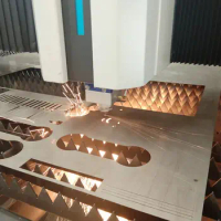 Bronze Plate, Gold Plate, Silver Plate, Titanium Plate Laser cutting machine 6000*2000mm 1000W