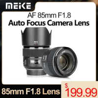 Meike 85mm F1.8 Auto Focus STM Full Frame Camera Lens Large Aperture Portrait Fixed Focus Lens For Sony E-Mount Nikon Z Fuji X