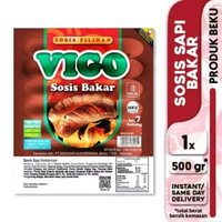Vigo Sosis Sapi Bakar Jumbo Isi 7pcs
