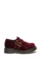 Dr. Martens 8065 Vegan Velvet Mary Jane Shoes Cherry Red Women