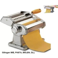 Alat mesin giling mie manual murah asli steinless
