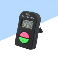 2 PCS Chronometer Plus/Minus Counter LED Countdown Electronic Easy Installation Digital Plus/minus Counter